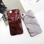 Plastic Marble Iphone Case