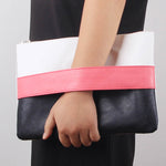 Candy Color Wristlet Clutch