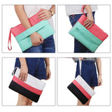 Candy Color Wristlet Clutch