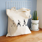 Printed Canvas Tote