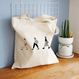 Printed Canvas Tote