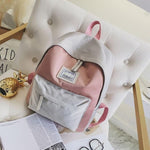 Soft Fabric Simple Backpack