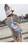 Soft Fabric Simple Backpack