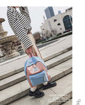 Soft Fabric Simple Backpack