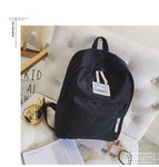 Soft Fabric Simple Backpack