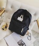 Soft Fabric Simple Backpack