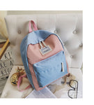 Soft Fabric Simple Backpack