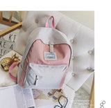 Soft Fabric Simple Backpack