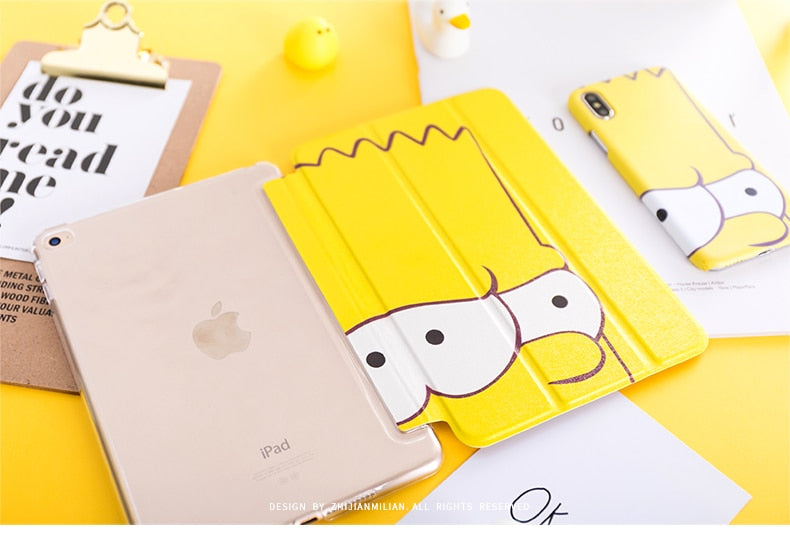 Simpsons Yellow Ipad Case – Bagunity Simpsons Yellow Ipad Case – Bagunity