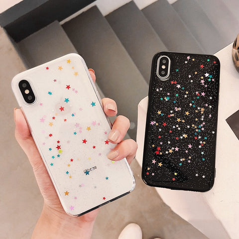 Glitter Star Iphone Case