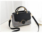 Black Button Bag