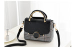 Black Button Bag