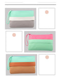 Candy Color Wristlet Clutch