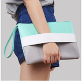 Candy Color Wristlet Clutch