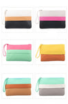 Candy Color Wristlet Clutch