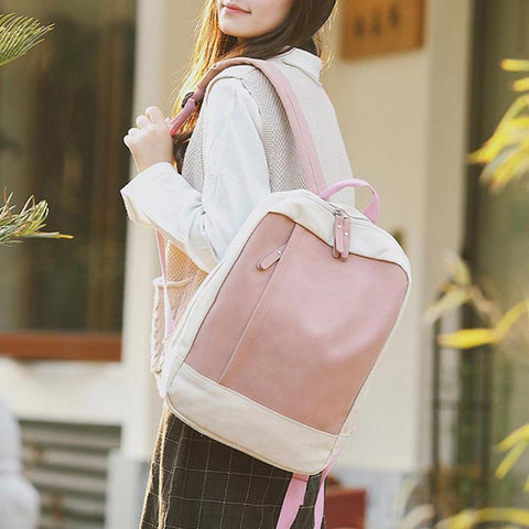 Pastel Colorblock Backpack