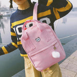 Cartoon Embroidery Backpack