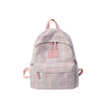 One Color Textile Backpack