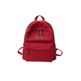 One Color Textile Backpack