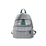 One Color Textile Backpack