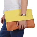 Candy Color Wristlet Clutch