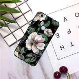 Floral Shockproof Iphone Case