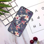 Floral Shockproof Iphone Case