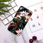 Floral Shockproof Iphone Case