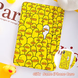 Cartoon Duck Ipad Case