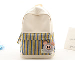 Stripe Pocket Backpack