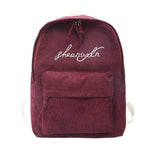 Calligraphy Textile Backpack