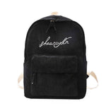 Calligraphy Textile Backpack