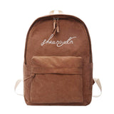 Calligraphy Textile Backpack