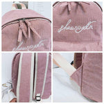 Calligraphy Textile Backpack