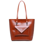 Wax Genuine Leather Tote